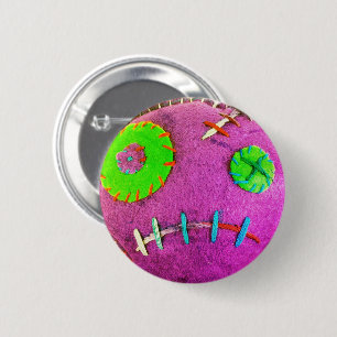 Badge Rond 5 Cm Poison de pourpre de vaudou