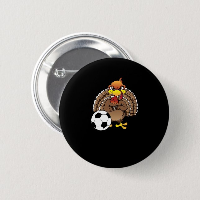 Badge Rond 5 Cm Poison Soccer Soccer (Devant & derrière)