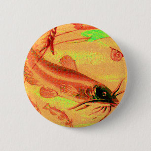 Badge Rond 5 Cm poisson