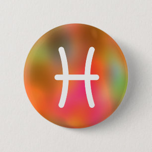 Badge Rond 5 Cm Poissons