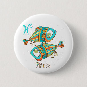 Badge Rond 5 Cm Poissons adorables