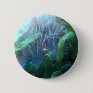 Badge Rond 5 Cm Poissons de clown