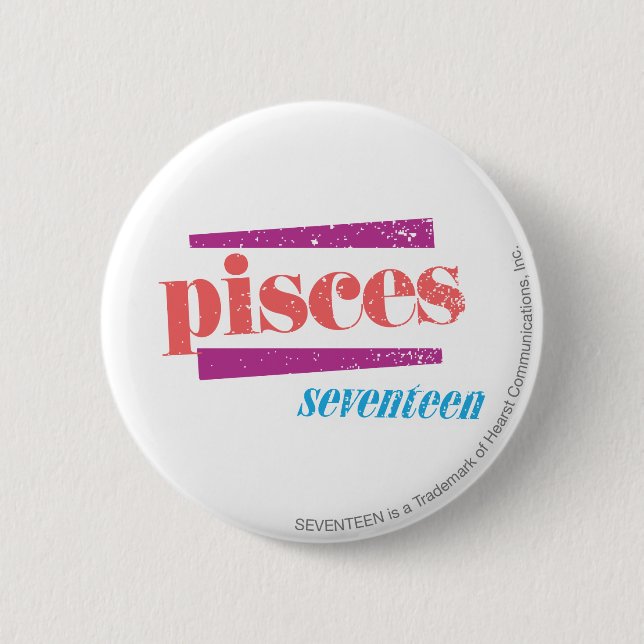 Badge Rond 5 Cm Poissons LtPink (Devant)
