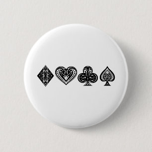 Badge Rond 5 Cm Poker