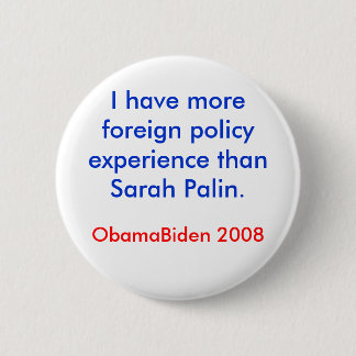 Badge Rond 5 Cm Politique extérieure de Palin