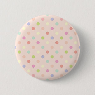Badge Rond 5 Cm Polka dot