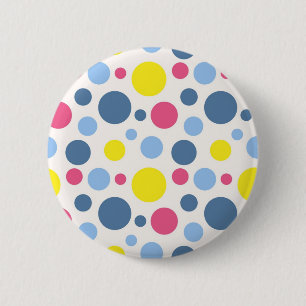 Badge Rond 5 Cm Polka dot