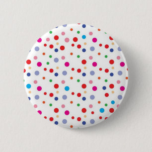 Badge Rond 5 Cm Polka dot