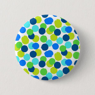 Badge Rond 5 Cm Polka dot