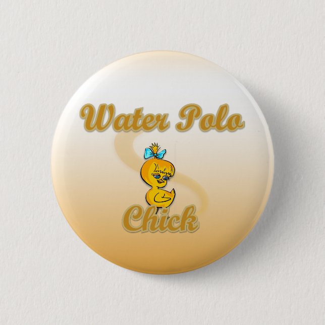 Badge Rond 5 Cm Polo d'eau (Devant)