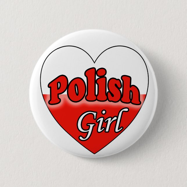 Badge Rond 5 Cm Polonaise (Devant)