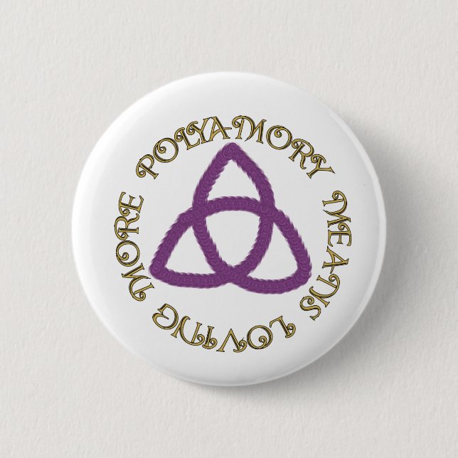 Badge Rond 5 Cm Poly Trinity (Devant)