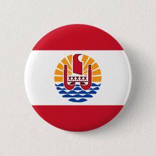 Badge Rond 5 Cm Polynésie française