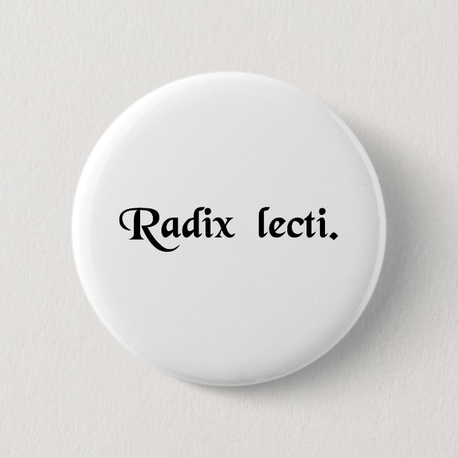 Badge Rond 5 Cm Pomme de terre de divan (Devant)