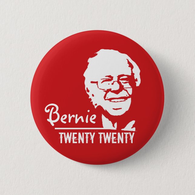 Badge Rond 5 Cm Ponceuses de Bernie vingt vingt (Devant)