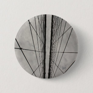 Badge Rond 5 Cm Pont de Brooklyn