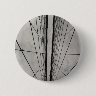 Badge Rond 5 Cm Pont de Brooklyn
