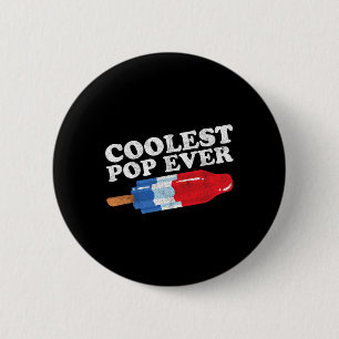 Badge Rond 5 Cm Pop Ever Popsicle Funny Retro Bomb Fête des pères