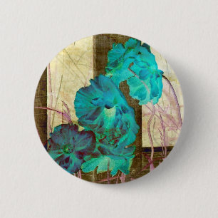 Badge Rond 5 Cm Poppy Beautiful