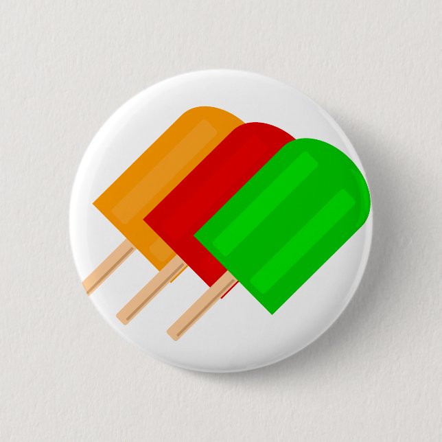 Badge Rond 5 Cm Popsicles (Devant)