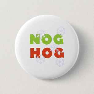 Badge Rond 5 Cm Porc de cheville en bois