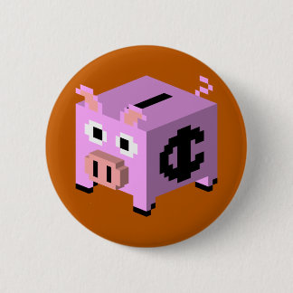 Badge Rond 5 Cm Porc de porcelaine