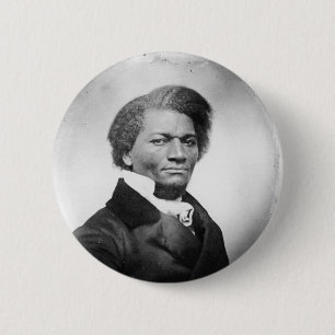 Badge Rond 5 Cm Portrait Frederick Douglass ~ 1847