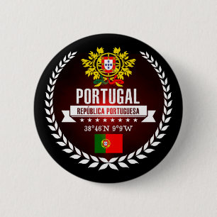 Badge Rond 5 Cm Portugal
