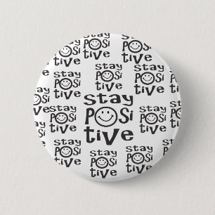 Badge Rond 5 Cm Positif de séjour