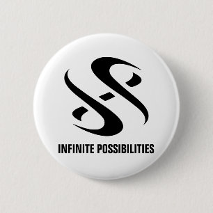 BADGE ROND 5 CM POSSIBILITÉS INFINIES