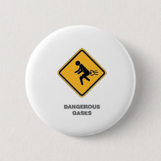 Badge Rond 5 Cm poteau de signalisation drôle