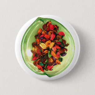 Badge Rond 5 Cm Potpourri coloré : Un écran à parfum