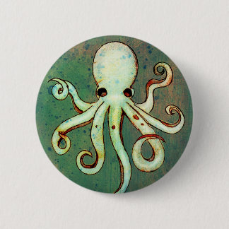 Badge Rond 5 Cm Poulpe Cthulhu