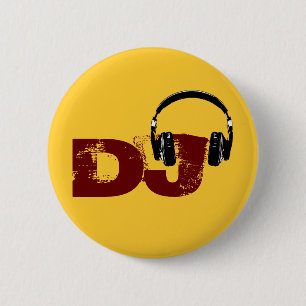 Badge Rond 5 Cm pour la DJ