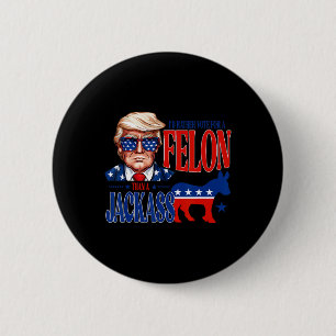 Badge Rond 5 Cm Pour le Président 2024, je préfère voter pour un F