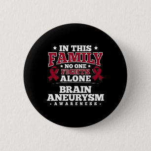 Badge Rond 5 Cm Pour les patients atteints d'neurysme cérébral - R
