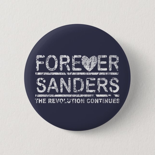 Badge Rond 5 Cm Pour toujours les ponceuses, la révolution (Devant)