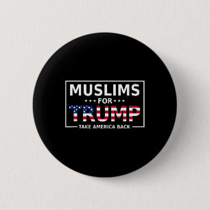 Badge Rond 5 Cm Pour Trump 2024 Élections conservatrices amusantes