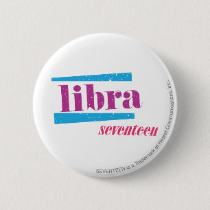 Badge Rond 5 Cm Pourpre de Balance