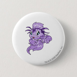 Badge Rond 5 Cm Pourpre de Koi