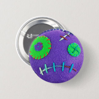 Badge Rond 5 Cm Pourpre de vaudou