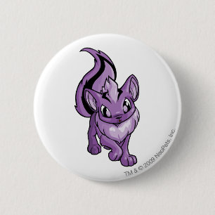 Badge Rond 5 Cm Pourpre de Xweetok