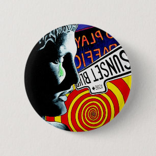 BADGE ROND 5 CM "POURQUOI "