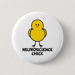 Badge Rond 5 Cm Poussin de neurologie