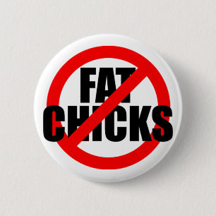 Badge Rond 5 Cm Poussins de graisse de barre oblique de cercle