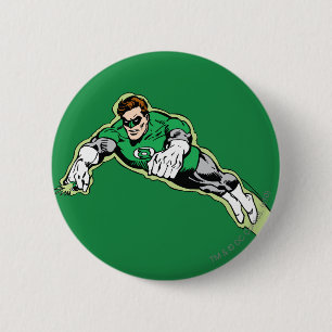 Badge Rond 5 Cm Poutre à énergie verte