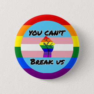 Badge Rond 5 Cm Pouvoir transgenre
