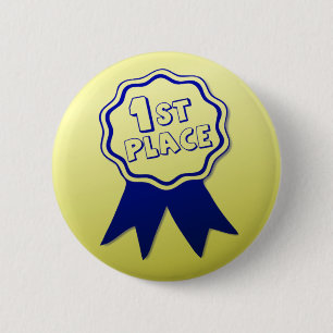 Badge Rond 5 Cm Première borne de bouton de récompense d'endroit