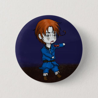 Badge Rond 5 Cm Prenez garde d'une nation de marche