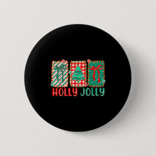 Badge Rond 5 Cm Préparation Joie Pour Le Monde Noël Plus Grand Cad